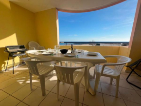 SAVANNA BEACH I Joli 2 pièces cabine vue mer piscine Rochelongue Cap d'Agde